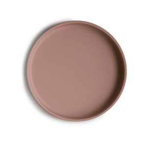 Mushie – Prato Clássico C/ Ventosa – Cloudy Mauve