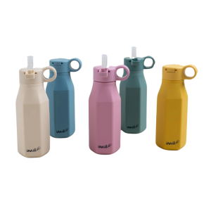 Inaie – Garrafa Silicone C/Palhinha – Squeeze