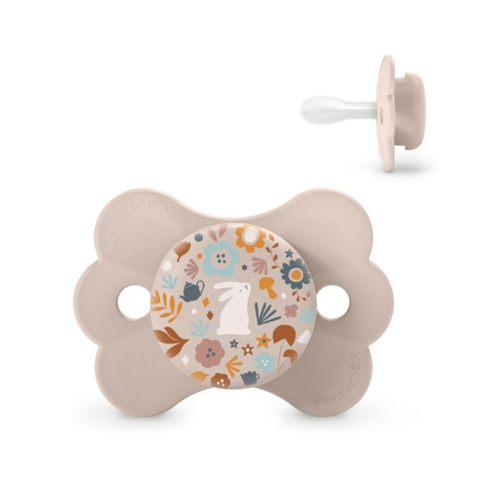 Suavinex – Chupeta Fisiológica SX Pro – Wonder Butterfly 6-18m – Liberty Rosa - Image 2
