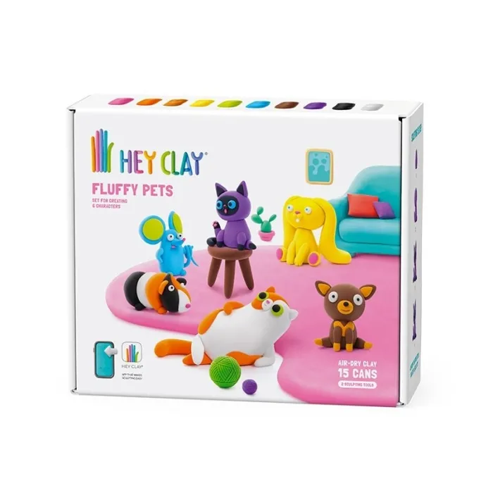 Hey Clay – Plasticina Animais de Casa