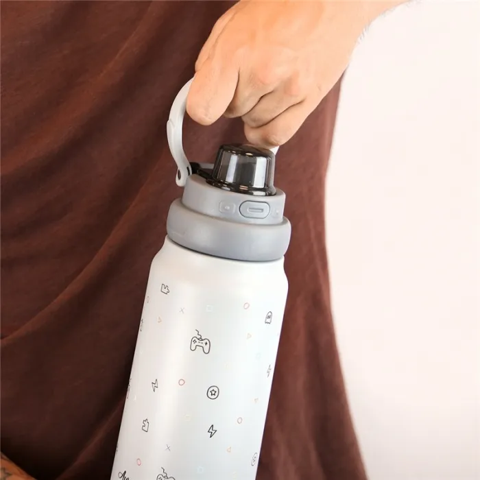 Aurea – Garrafa Térmica Sport 750ml – Game Mode Shadow - Image 4
