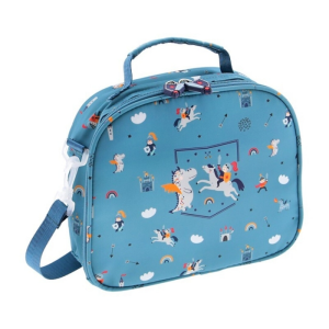 Aurea Kids – Lancheira Térmica Infantil – Dragon Knights Azul