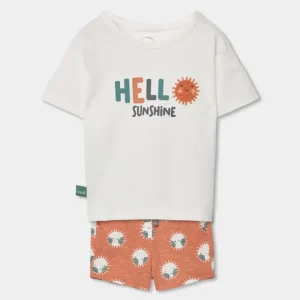 Bóboli – Conjunto T-Shirt+Calções – Hello Sunshine