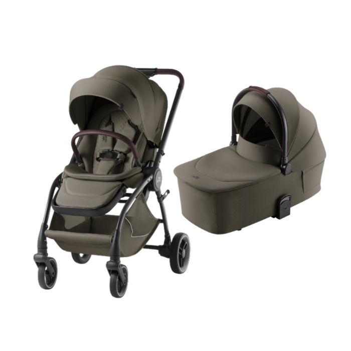Britax Römer – Duo Carrinho+Alcofa Rio – Lux Urban Olive - Image 2