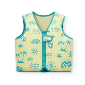 BTBox – Colete Flutuante Aprendizagem – Neon Palms