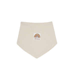 Chicco – Babete Triangular – Arco-Íris Branco