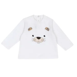 Chicco – Camisola – Gatinho Branco