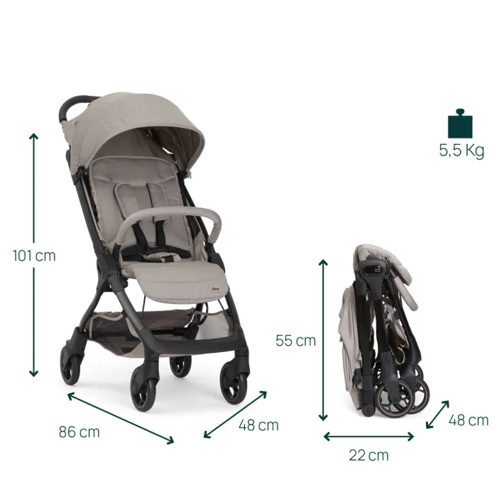 Chicco – Carrinho Passeio – Aero-WE Sandshell - Image 7