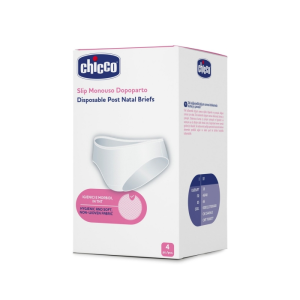 Chicco – Conjunto 4 Cuecas Tecido – Pós-Parto