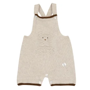 Chicco – Jardineiras Curtas – Ursinho Bege
