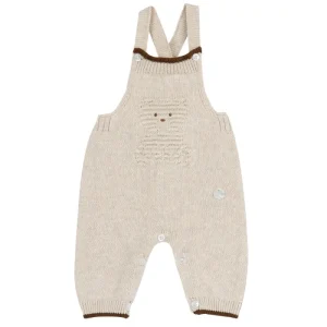 Chicco – Jardineiras Compridas – Ursinho Bege