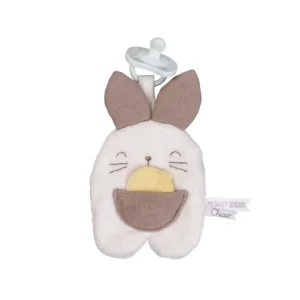 Chicco – Doudou Porta Chupetas – Coelhinho