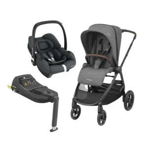 Maxi-Cosi – Carrinho Street+Cabriofix+Base Isofix – Select Grey/Graphite