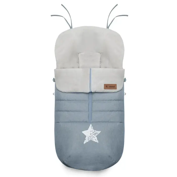 Jané – Cobre Pés Inverno Carrinho – Mild Blue - Image 2