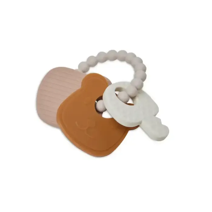 Jollein – Mordedor Silicone Chaves – Teddy Bear - Image 3