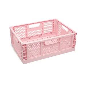 Kiokids – Caixa Arrumação Dobrável Grande – Rosa