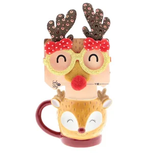 Lovely Story – Caneca+Óculos Natal – Rena