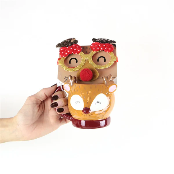 Lovely Story – Caneca+Óculos Natal – Rena - Image 3