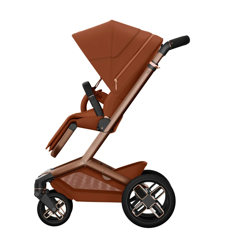 Maxi Cosi – Conjunto Carrinho Fame+Alcofa+Pebble Slide Pro+Base FamilyFix Slide Pro – Copper Terra - Image 4