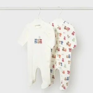 Mayoral – Conjunto 2 Babygrow – Ursinhos Coloridos