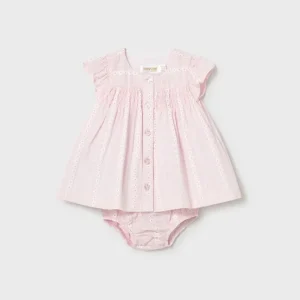 Mayoral – Vestido C/Tapa Fraldas – Rosa