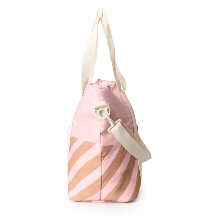 Monnëka – Mala Térmica XL – Stripes Pink - Image 4