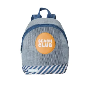 Monnëka – Mochila Infantil Praia – Stripes Blues & Beyond