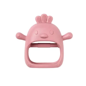 Nattou – Luva Mordedor Silicone – Rosa