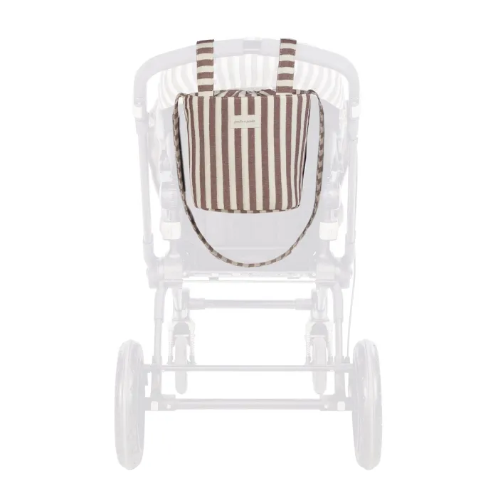 Pasito A Pasito – Mala Maternidade Bucket – Cherry Strips - Image 8