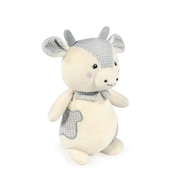 Pasito A Pasito – Peluche Vaquinha – Little Bloom Grey - Image 3