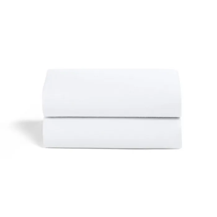 Snüz – Conjunto 2 Lençóis Elásticos – SnuzBaskit Branco - Image 2