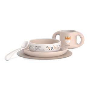 Suavinex – Conjunto Refeição 5 Peças – Wonderland Rosa