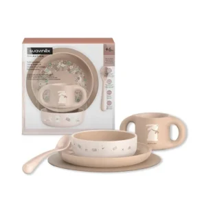 Suavinex – Conjunto Refeição 5 Peças – Wonderland Bege