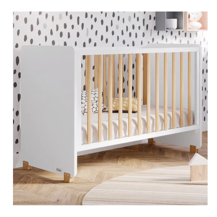 Trama – Cama Nona 60×120 – Branco Mate/Tola - Image 2