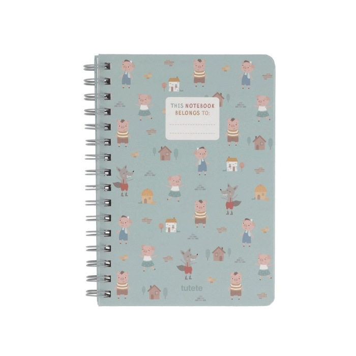 Tutete – Caderno Escolar – The Three Little Pigs - Image 2