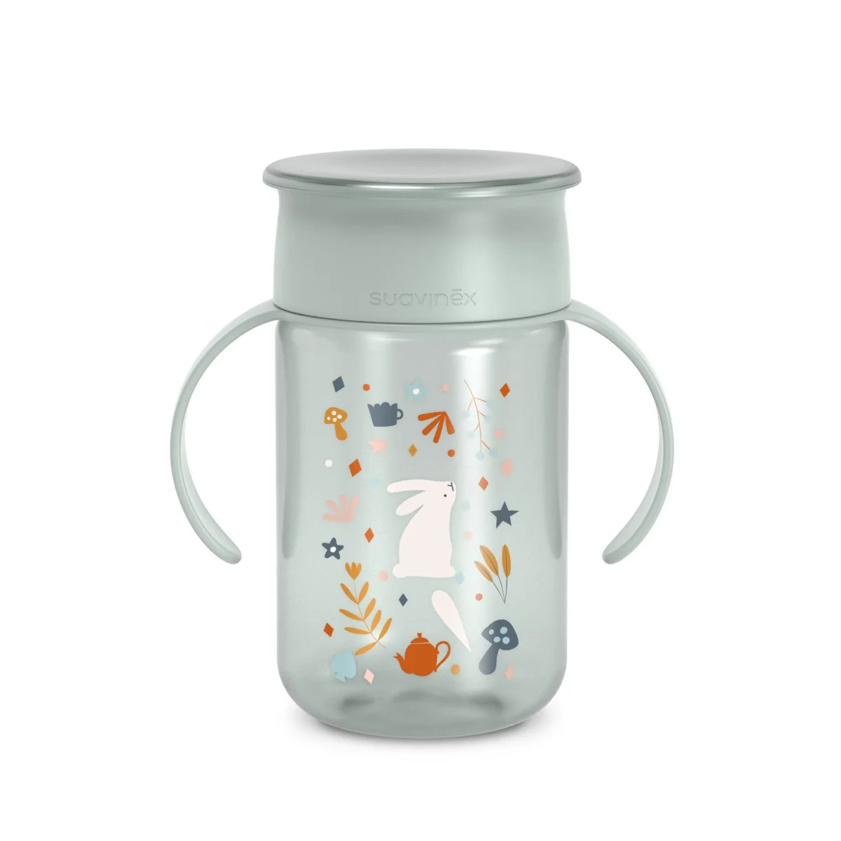 Suavinex – Copo Aprendizagem 360 – Wonderland Verde 340ml - Image 2